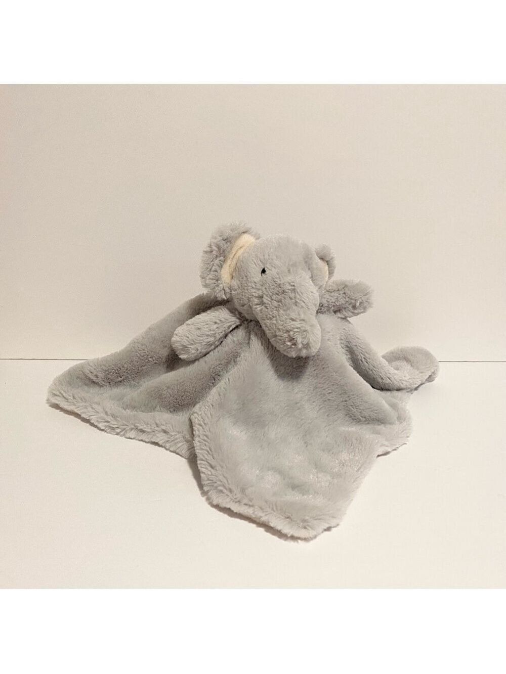 Linzy Elephant Baby Lovey Gray Plush Cuddle Toy Stuffed Animal Linsy Lovie